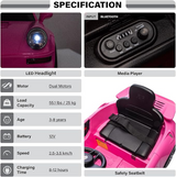 Porsche Licensed RUF Classic 911 - 12V Electric Ride-On for Kids with LED Lights