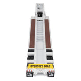 1:50 Trail King TK120 Hydraulic Detachable Gooseneck Lowboy Trailer (White Regular version), Transport Series, 71138