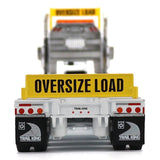 1:50 Kenworth T880 SBFA Daycab Tridem Tractor with Trail King TK 120 HDG Lowboy Trailer White, Transport Series, 71139