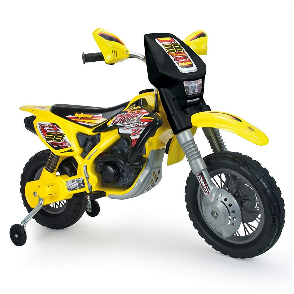 12v Injusa Drift ZX Dirt Bike And Motorcycle For Kids – Kids On Wheelz