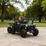 Qaba 24V Kids Ride-On Truck Toy with Remote Control