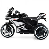 Costway 6V Kids Ride-On Motorcycle Toy with LED Lights