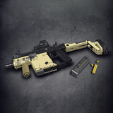 1558-piece Kriss Vector gun building blocks set, a perfect construction toy for boys who enjoy military replicas.