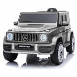Mercedes-Benz AMG G63, 12V Electric Kids' Ride On Car with Parental Remote Control, LED lights, Leather Seat and MP3- Kids On Wheelz Kids On Wheelz