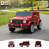 Mercedes-Benz AMG G63, 12V Electric Kids' Ride On Car with Parental Remote Control, LED lights, Leather Seat and MP3- Kids On Wheelz Kids On Wheelz