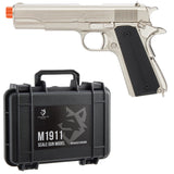 M1911 1:1.67 Scale- Silver - Wolfhound Tactical Miniature Pistol Model