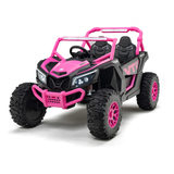 Kids Vip MegaTrek Pro 2-Seater Ride On UTV Pink
