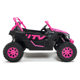 Kids Vip MegaTrek Pro 2-Seater Ride On UTV Pink