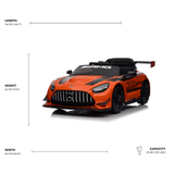Mercedes-Benz GT3 Kids 12V Electric Ride-On Car Orange