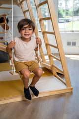 Avenlur | Magnolia Cocomelon 7-in-1 Wooden Indoor Playset – Montessori Climber for Toddlers