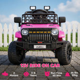 Qaba 12V Kids Ride-On Truck Toy with Remote Control