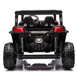 XXL UTV Buggy NEL-913 24V Two Seater 4x4 Kid Ride on Car Leather Seater Rubber Wheel Red