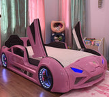 Nitro RX Lambo Style Twin Race Car Bed with LED & Sound FX