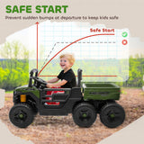 Qaba 24V Kids Ride-On Truck Toy with Remote Control