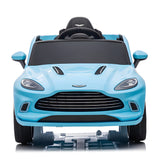 Aston Martin DBX S310 Kids 12V Electric Ride on Car Blue