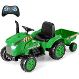Zoom Buggeez Tractor S617 Kids 12V Electric Ride on Car Green