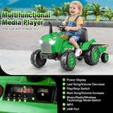 Zoom Buggeez Tractor S617 Kids 12V Electric Ride on Car Green