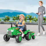 Zoom Buggeez Tractor S617 Kids 12V Electric Ride on Car Green