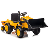 Excavator Digger S617 Kids 12V Ride on Tractor Yellow