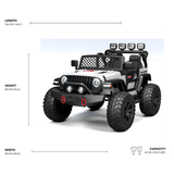 Kids Vip TrailMax XXL 2-Seater Electric Ride-On Truck White