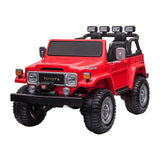 Licensed Toyota Fj-40 S316 24V 4x4 DELUXE Two Seater Ride on Car Leather Seat Rubber Wheel