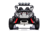 Thunder X Pro Kids 2-Seater Ride-On Buggy Black