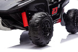 Thunder X Pro Kids 2-Seater Ride-On Buggy Black