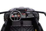 Thunder X Pro Kids 2-Seater Ride-On Buggy Black