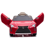 Lexus LC500 ZB1618 Kids 12V Electric Ride on Car Red