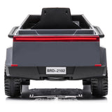 Cyber Truck Style ZB-2102 Kids 12V Electric Ride on Car Grey