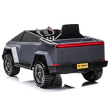 Cyber Truck Style ZB-2102 Kids 12V Electric Ride on Car Grey