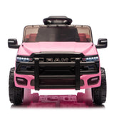 Dodge RAM 3500 ZB-2577 Kids 12V Electric Ride on Car Pink