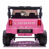 Off-Road Explorer Truck ZB2588 24V Kids Ride On Car Pink