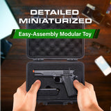 M1911 1:1.67 Scale- Black - Wolfhound Tactical Miniature Pistol Model