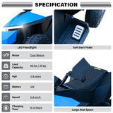 2025 top-rated electric ride on car for kids with dual motor and off-road wheels