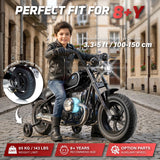 BMW R 18 24V Kids Ride-On Motorcycle with Auxiliary Wheels Green