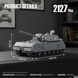 Panlos 628009 Panzer VIII Maus Tank Brick