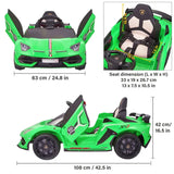Lamborghini Aventador SVJ 2025 1 Seater Remote Control 12V Kids On Wheelz