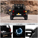 HAVOC 2 Seater Angry Bird Jeep 12V Kids Ride On Car Toy with Open Doors, Realistic Lights and Remote Control