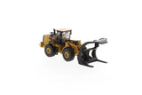 1:87 Cat® 972M Wheel Loader with Log Fork High Line Series, 85950