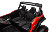 XXL UTV Buggy NEL-913 24V Two Seater 4x4 Kid Ride on Car Leather Seater Rubber Wheel Red