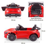 Mercedes Benz AMG GTR 12V 1 Seater Ride On With Parental Control