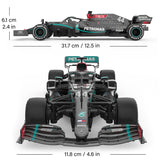 Mercedes-Benz F1 W11 EQ Performance 1/18 Scale Licensed Remote Control Toy Car, Official F1 Merchandise by Rastar