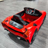 Ferrari Style F8 Kids 12V Electric Ride on Car