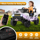 Costway 12V Kids Ride-On Truck Toy with Remote Control