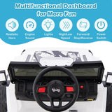 Costway 12V Kids Ride-On Jeep Car Toy with Remote Control