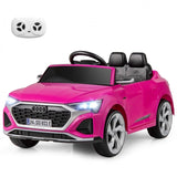 12V Kids Ride on Car Licensed Audi SQ8 with Remote Control and 3 Speeds