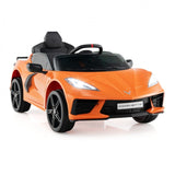 12V Chevrolet Corvette C8 Electric Kids Ride On Car with Remote Control Ages 3+ Years Old