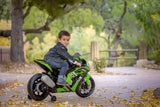 INJUSA 12V Kawasaki Ninja ZX10 Motorcycle for Kids