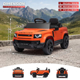 Voltz Toys Land Rover Defender 110 Kids 12V Ride on Car